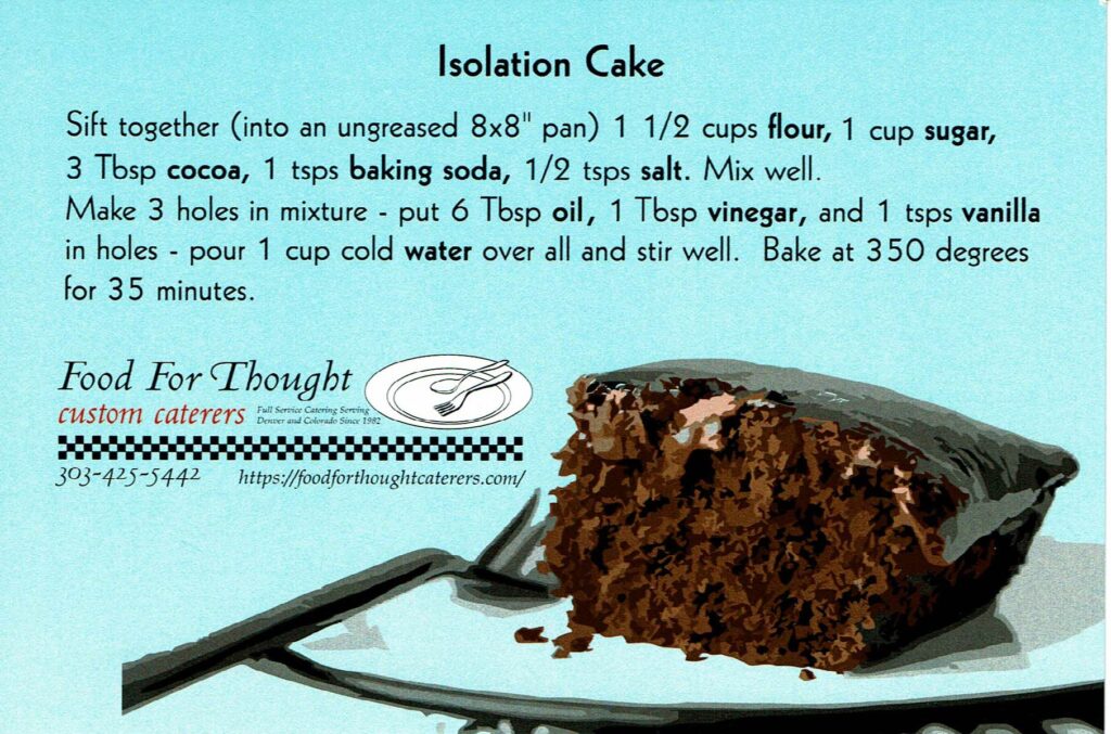 Isolation Cake